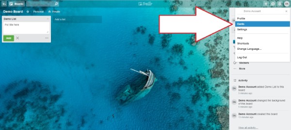 Finding Cards in Trello