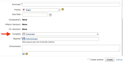 New Jira Workflow Assignee