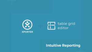 Table Grid Editor – Xporter Integration