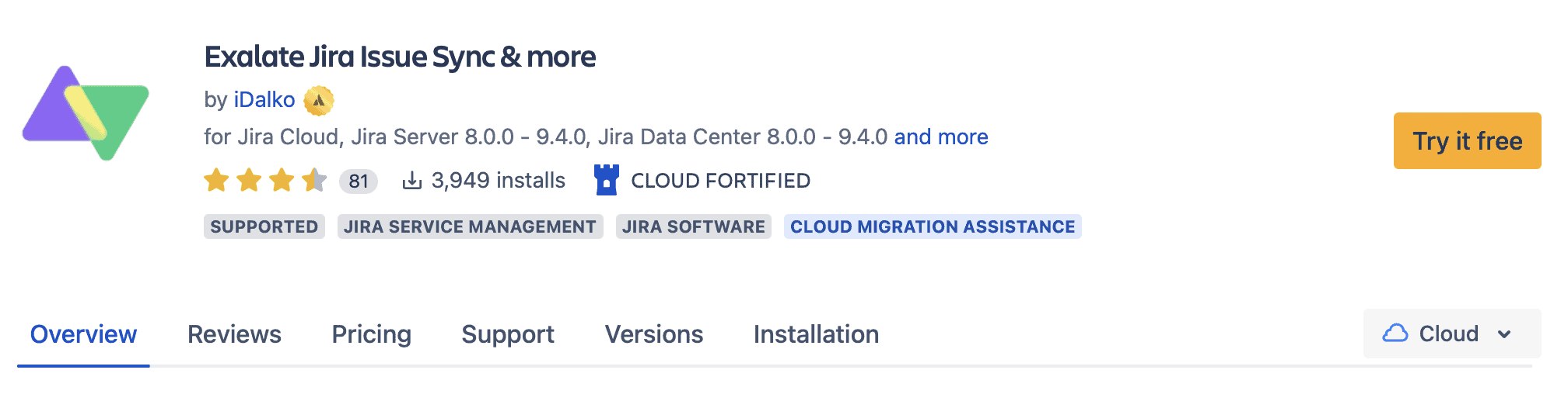 Exalate for Jira sync