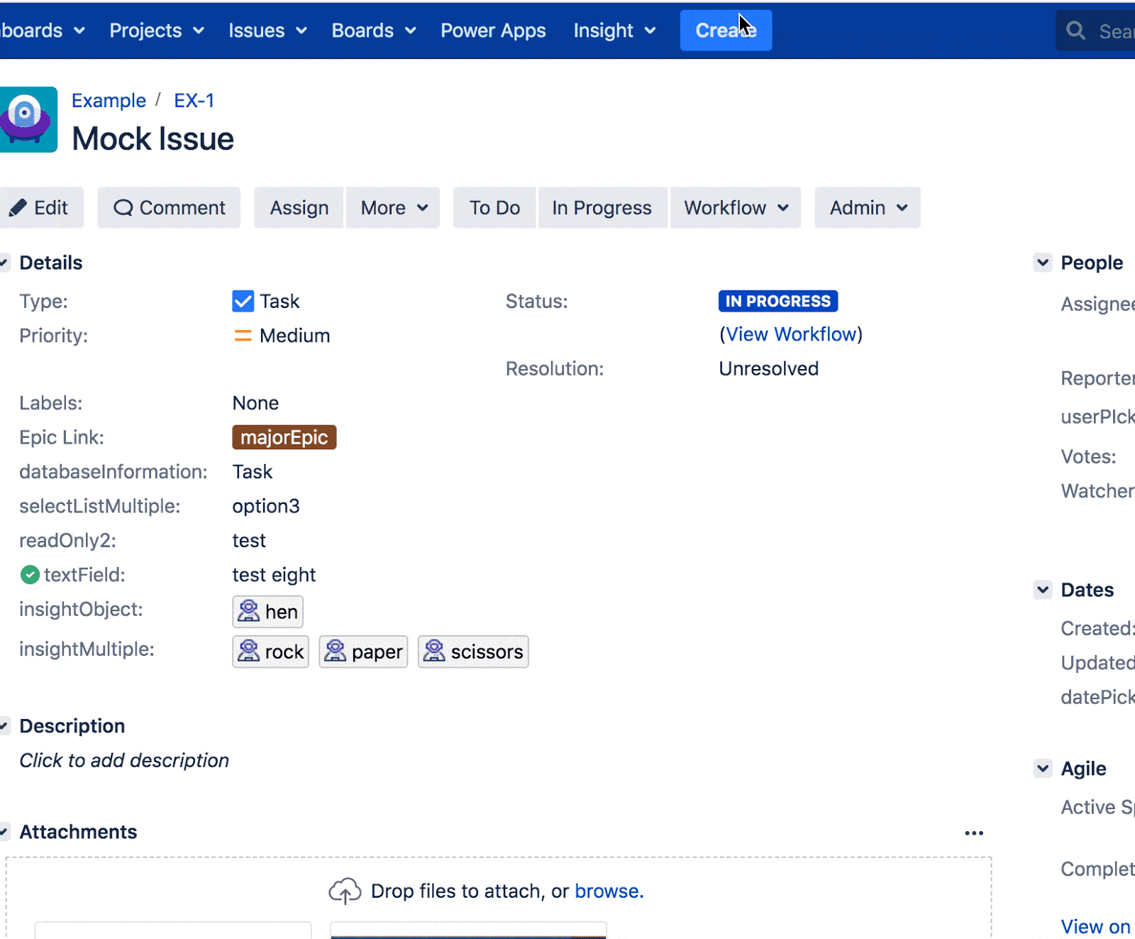 Jira UI Manipulations in power scripts