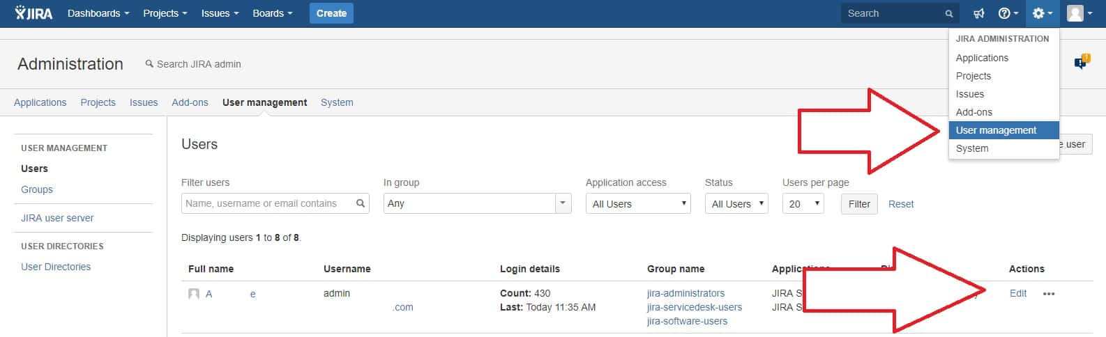 Deleting users in Jira for GDPR