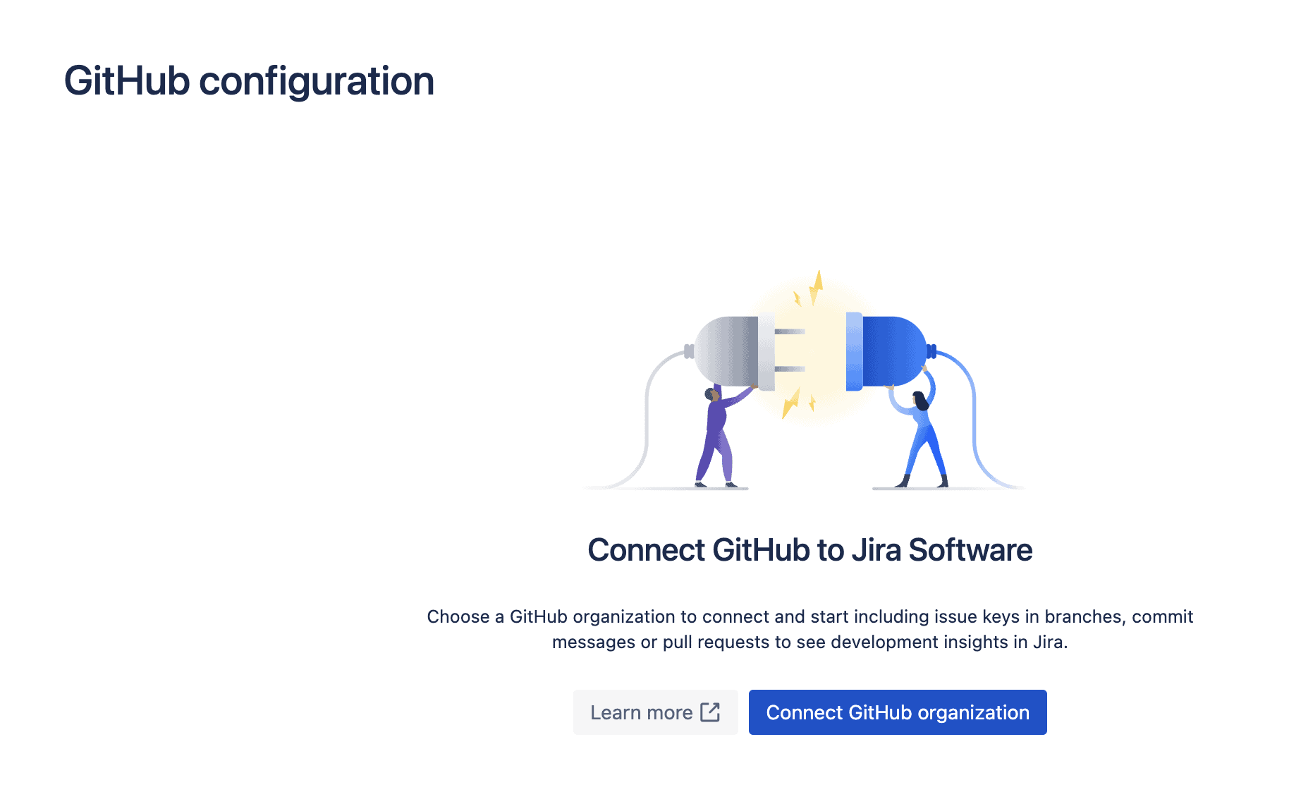 connect GitHub org