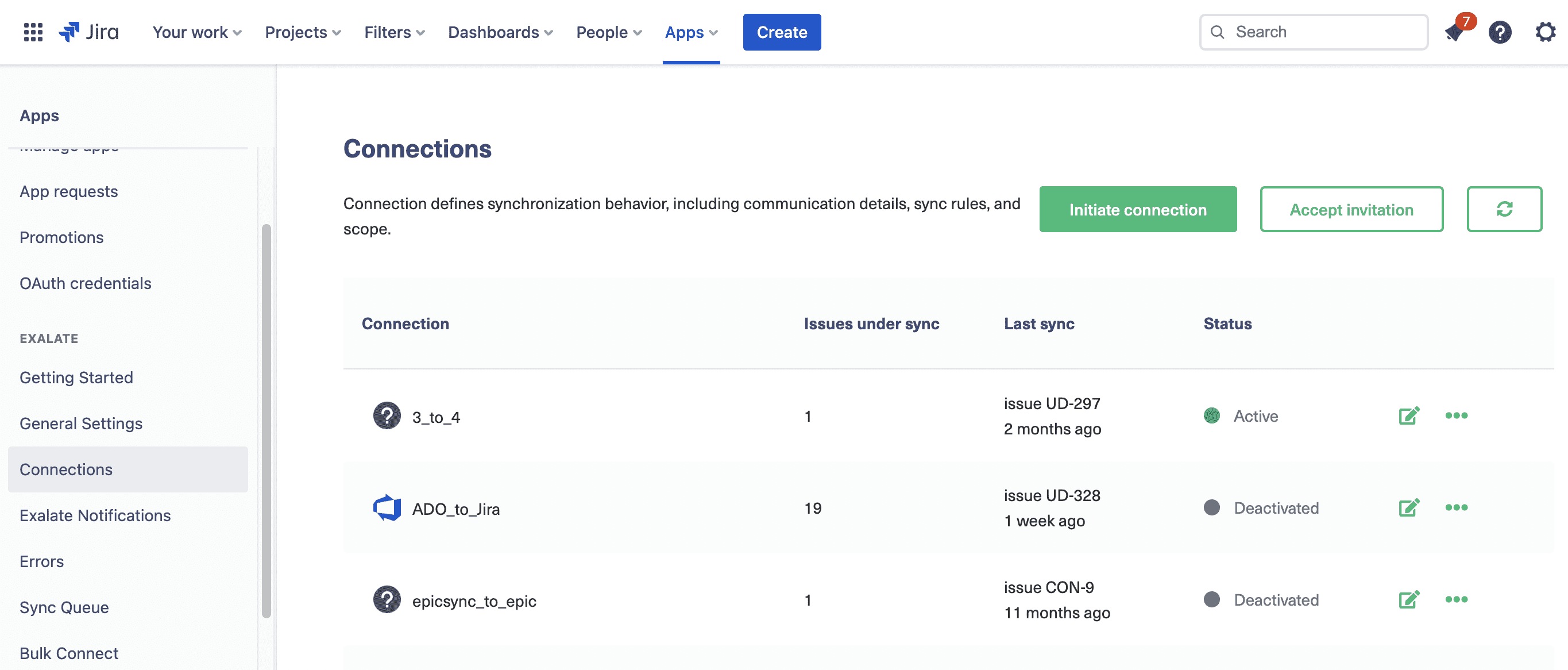 initiate jira zendesk connection 