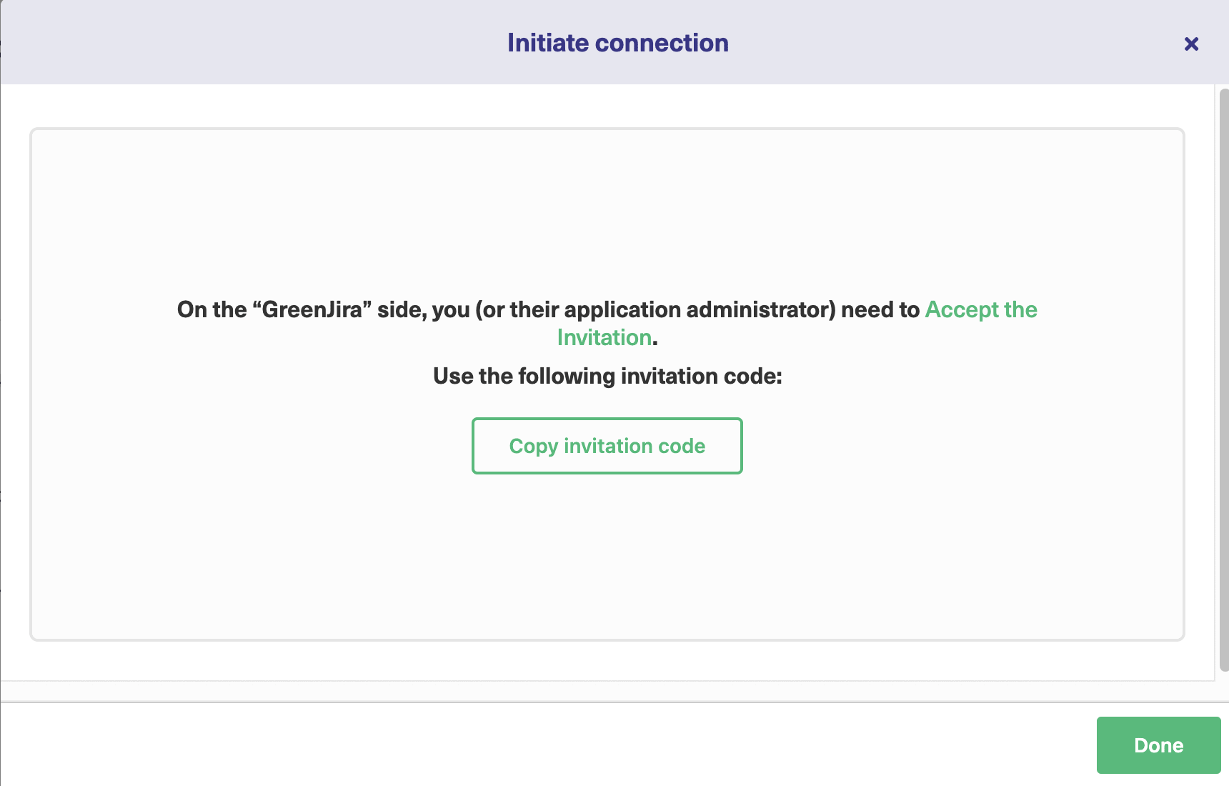 copy exalate invitation code for jira sync 