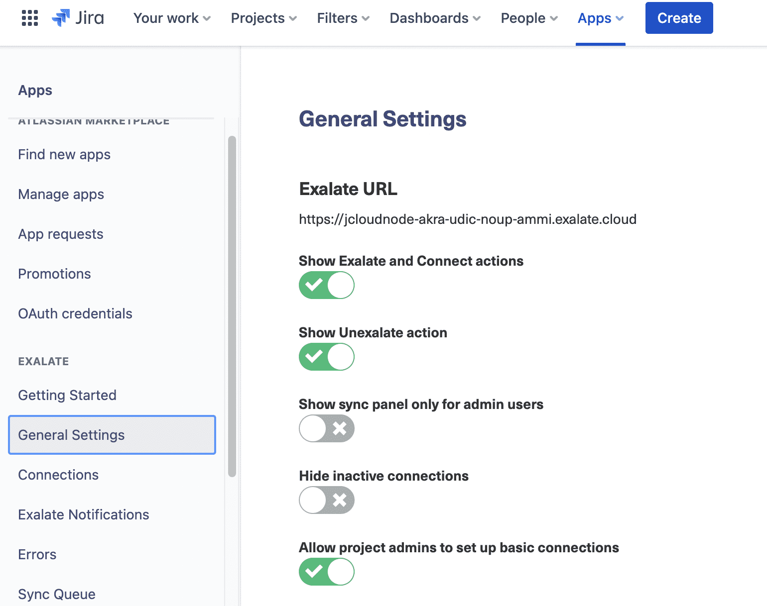 exalate console for jira servicenow integration 