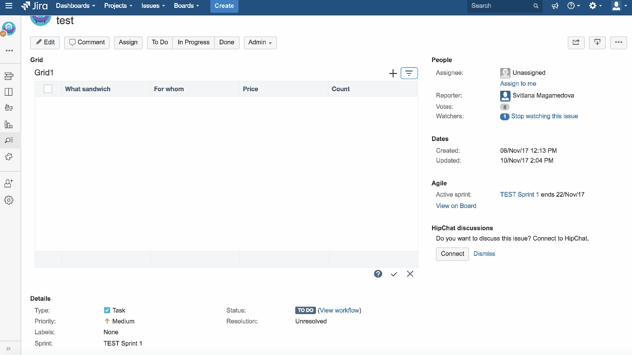 Table Grid Editor for Jira Cloud (Update 1.7) - Idalko