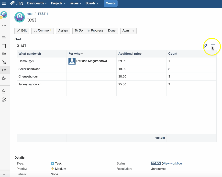 Column default configuration in Jira