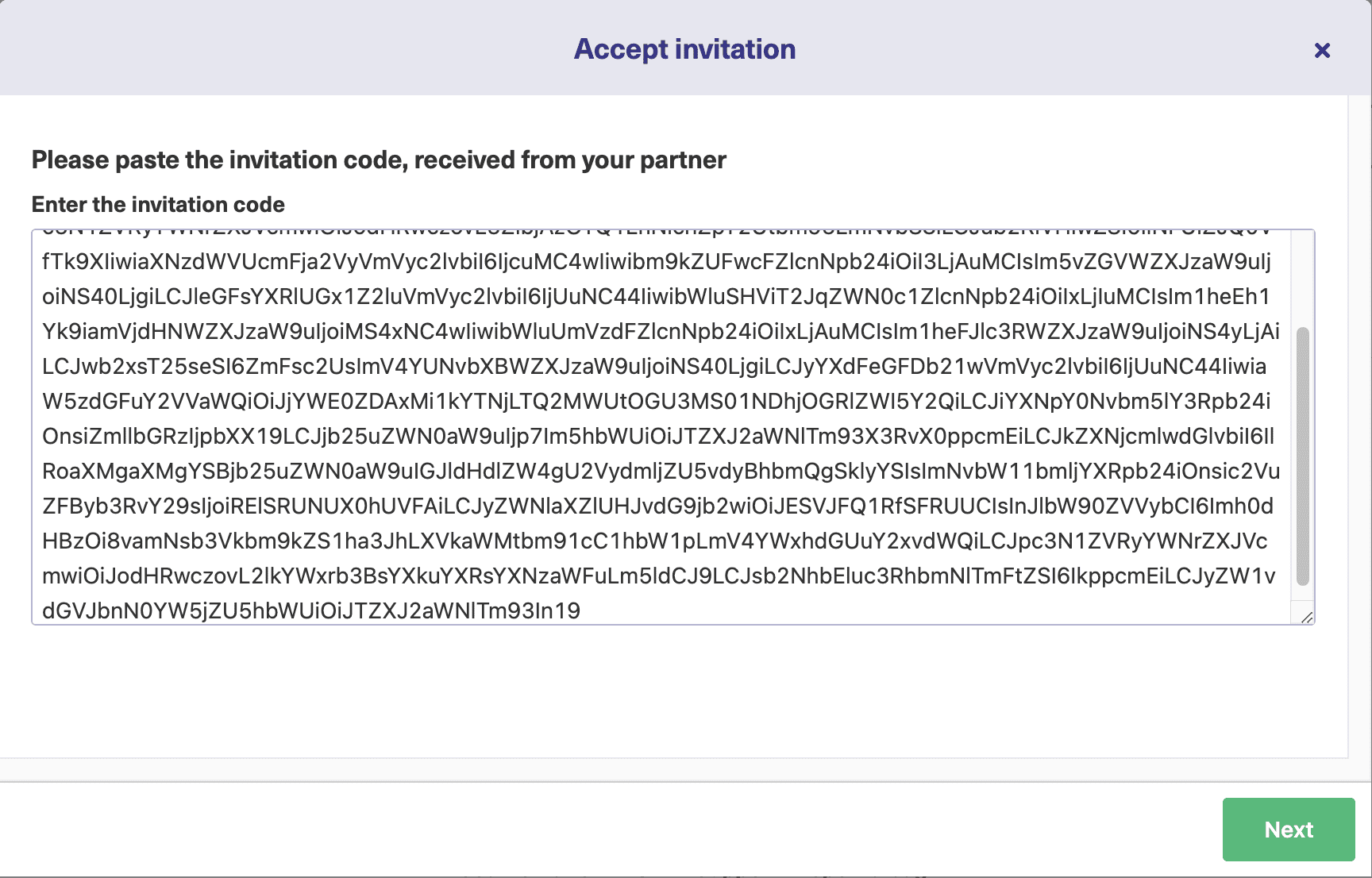 Exalate invitation code 