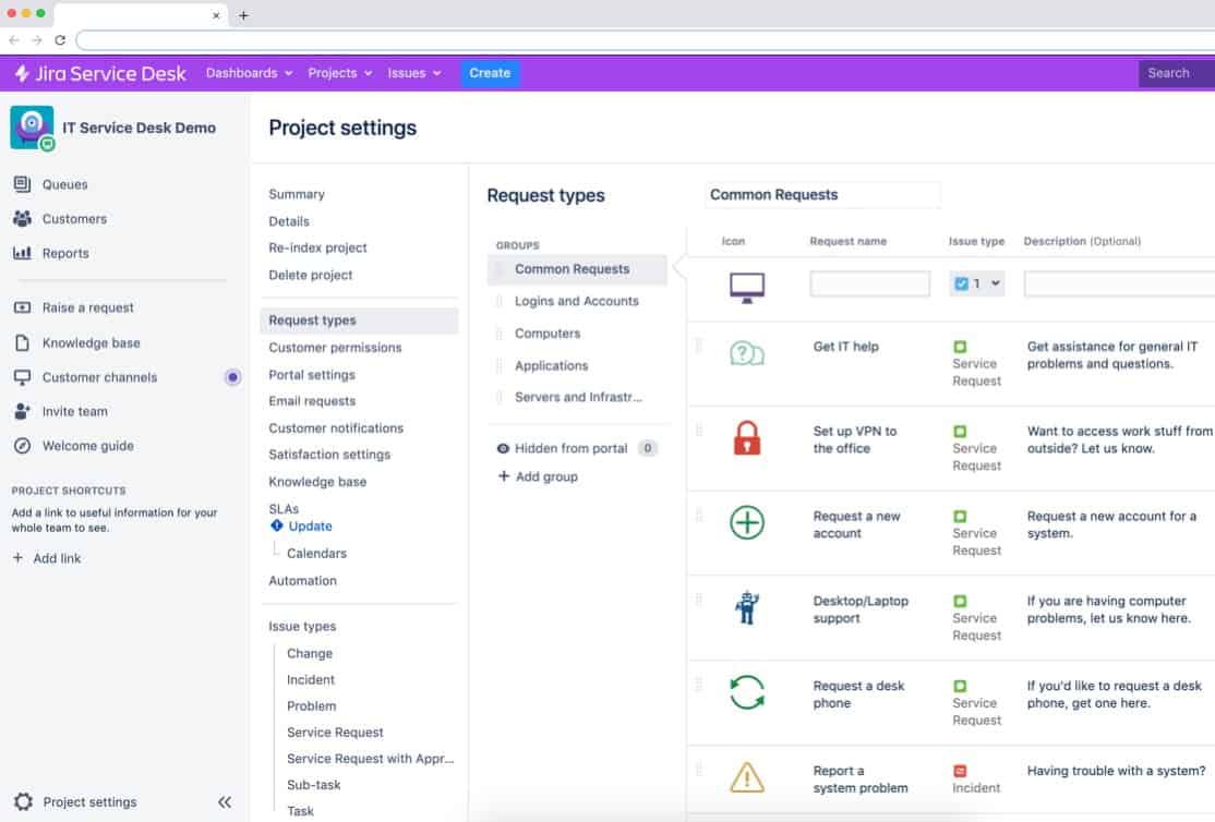 project configuration app for jira