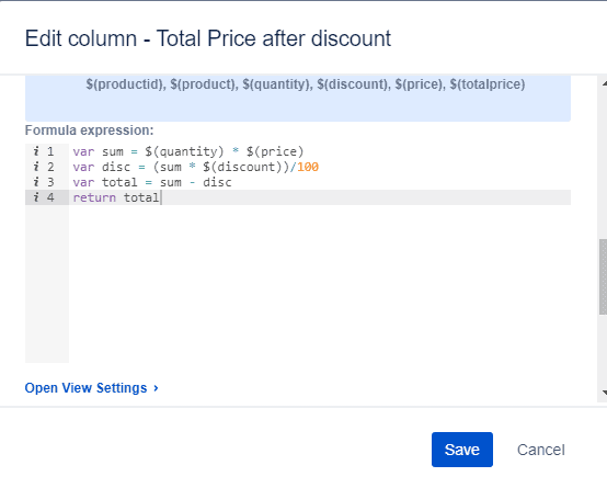 edit quote columns in jira