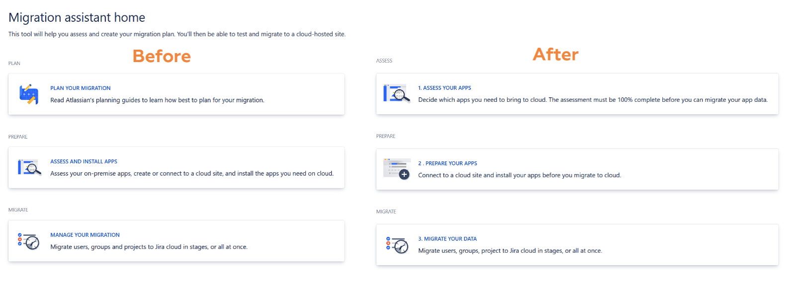 Jira migration assistant 