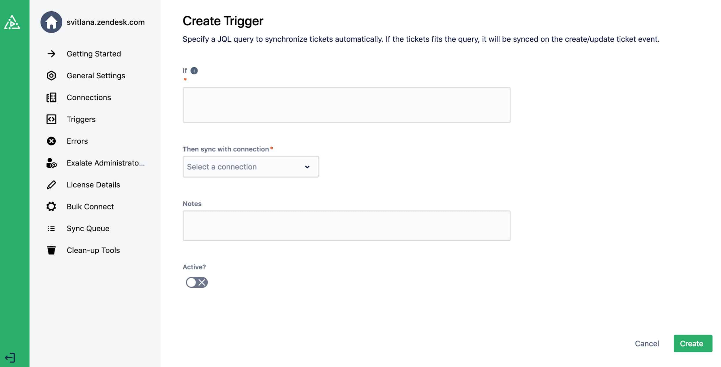 Zendesk and Exalate Integration