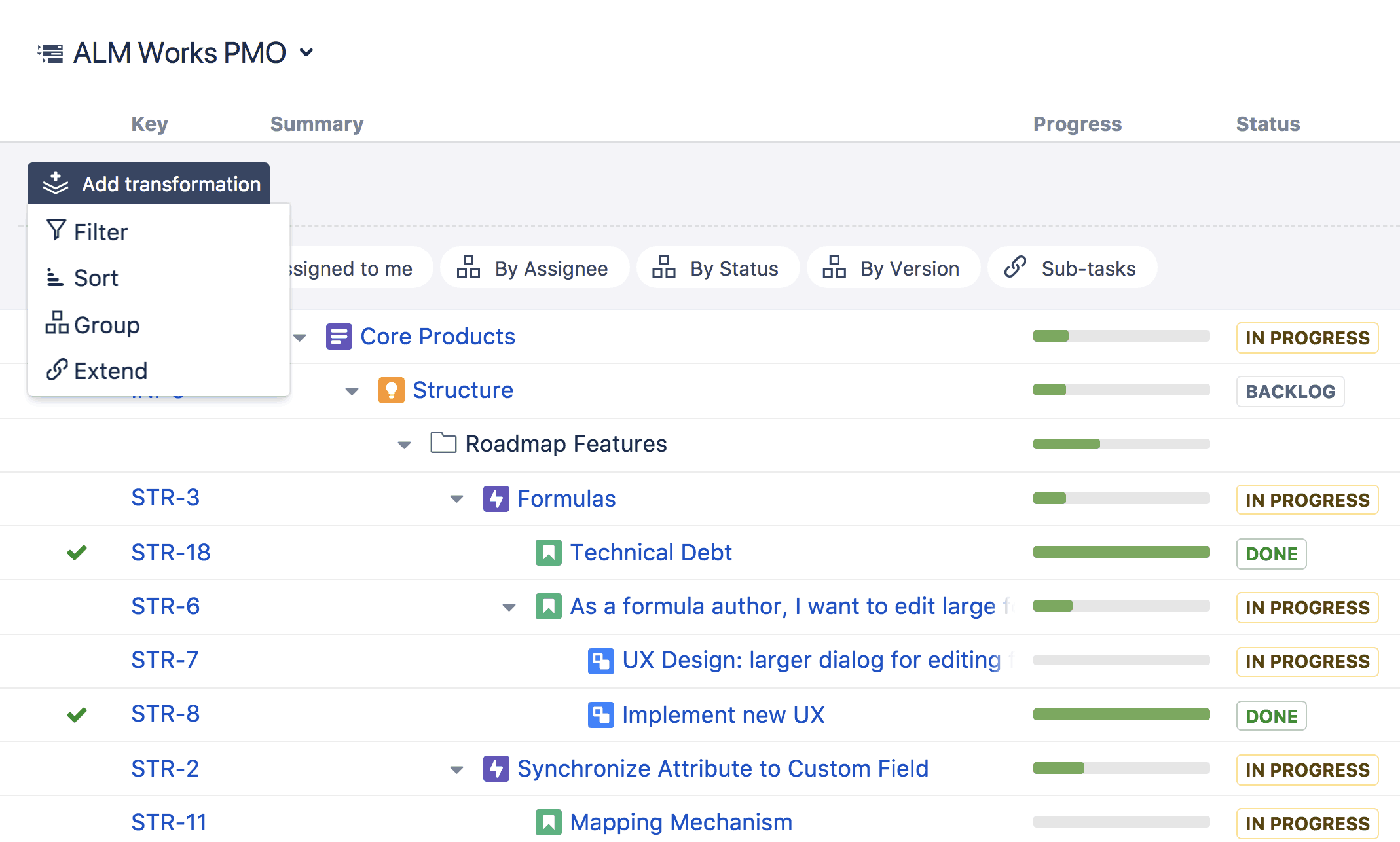 almworks pmo example