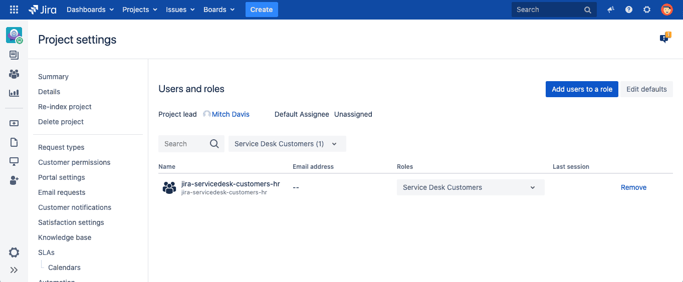 creating groups in jira service desk