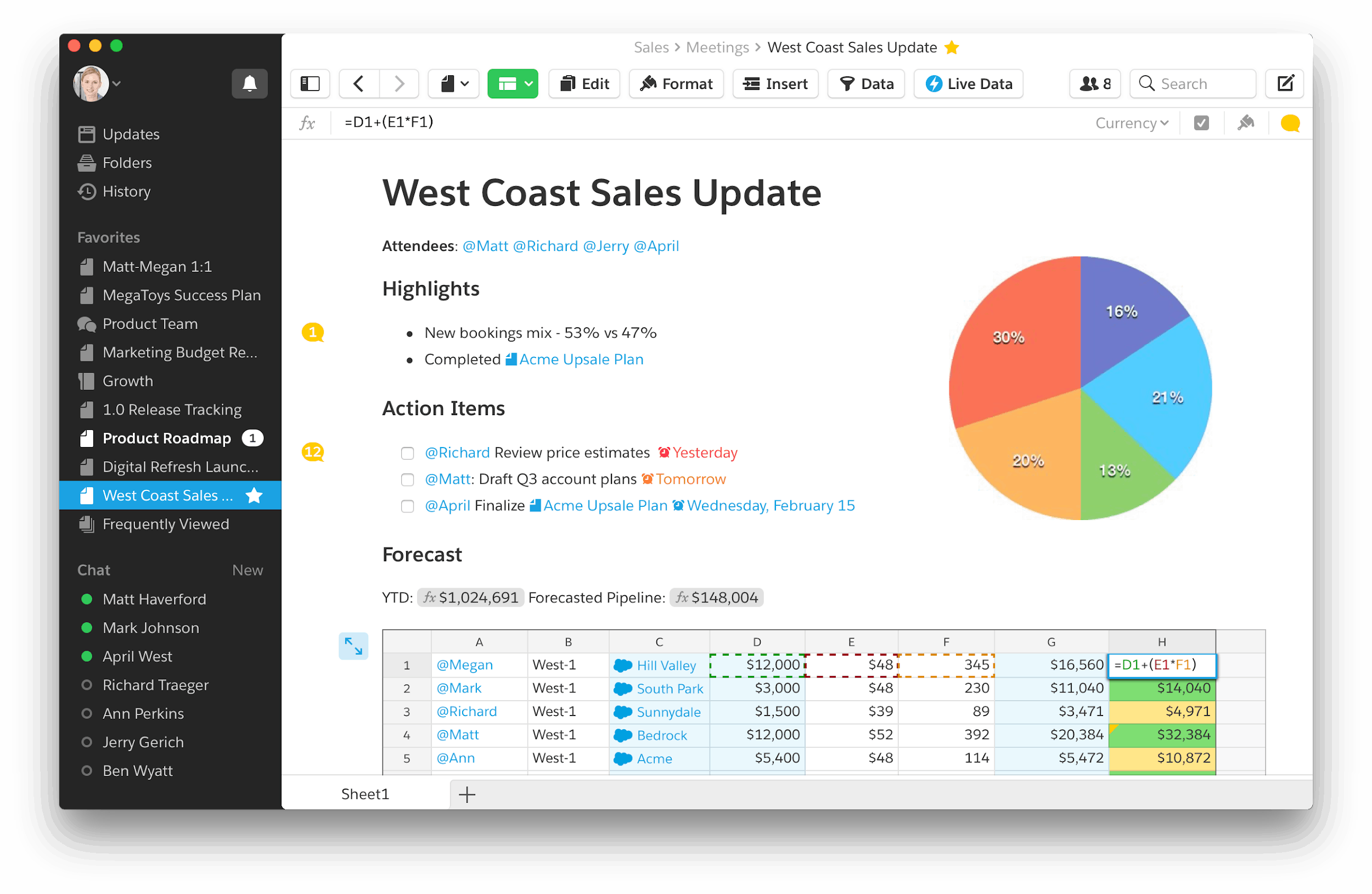 Quip versus Atlassian Confluence Alternatives