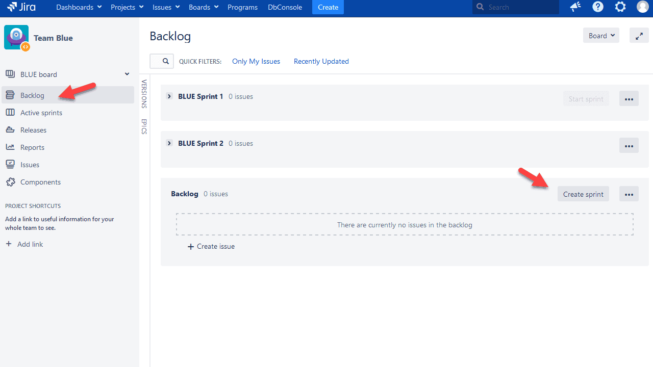 Define a Program Increment in jira SAFe ativo 