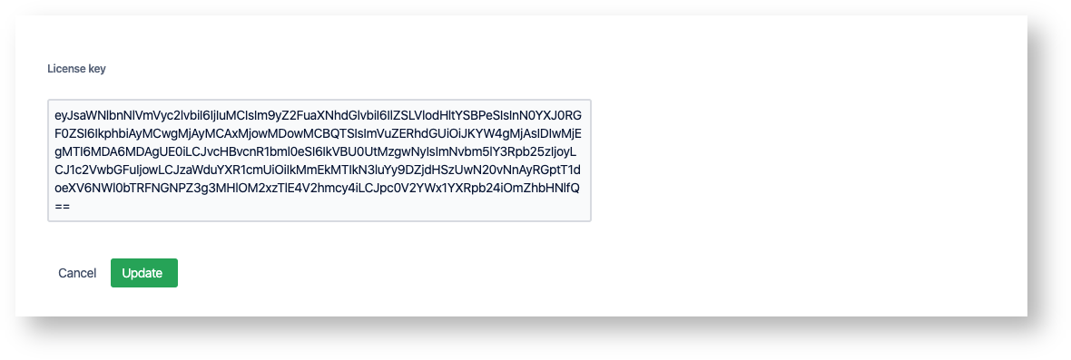 license key for zendesk
