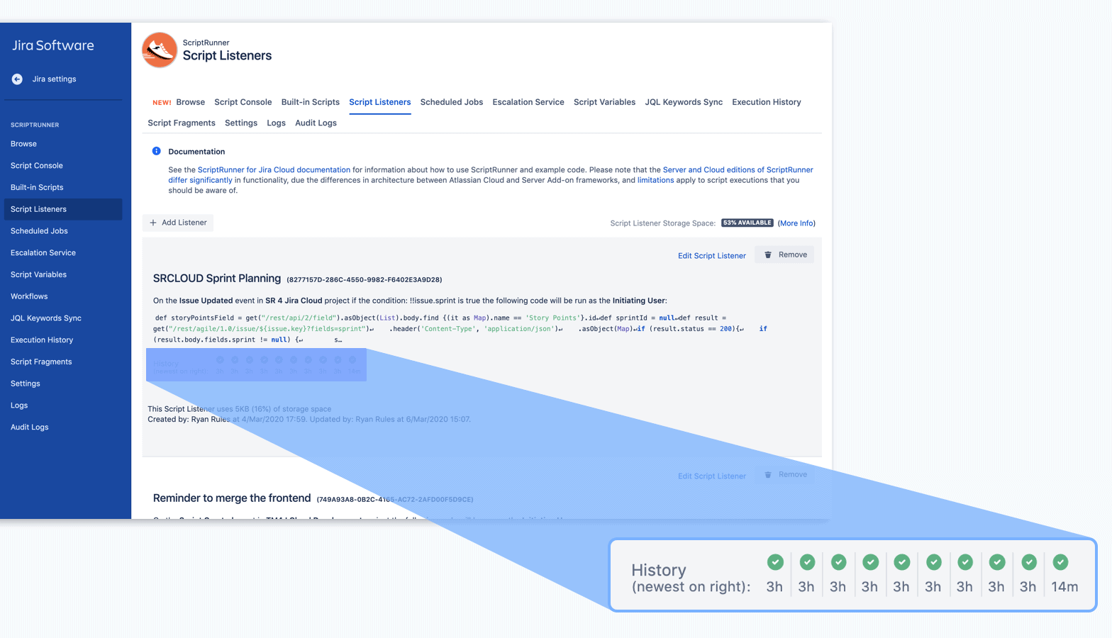 ScriptRunner for Jira app