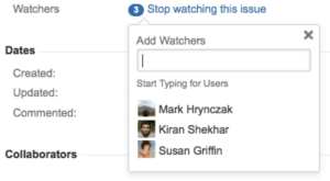 How to add watchers in Jira