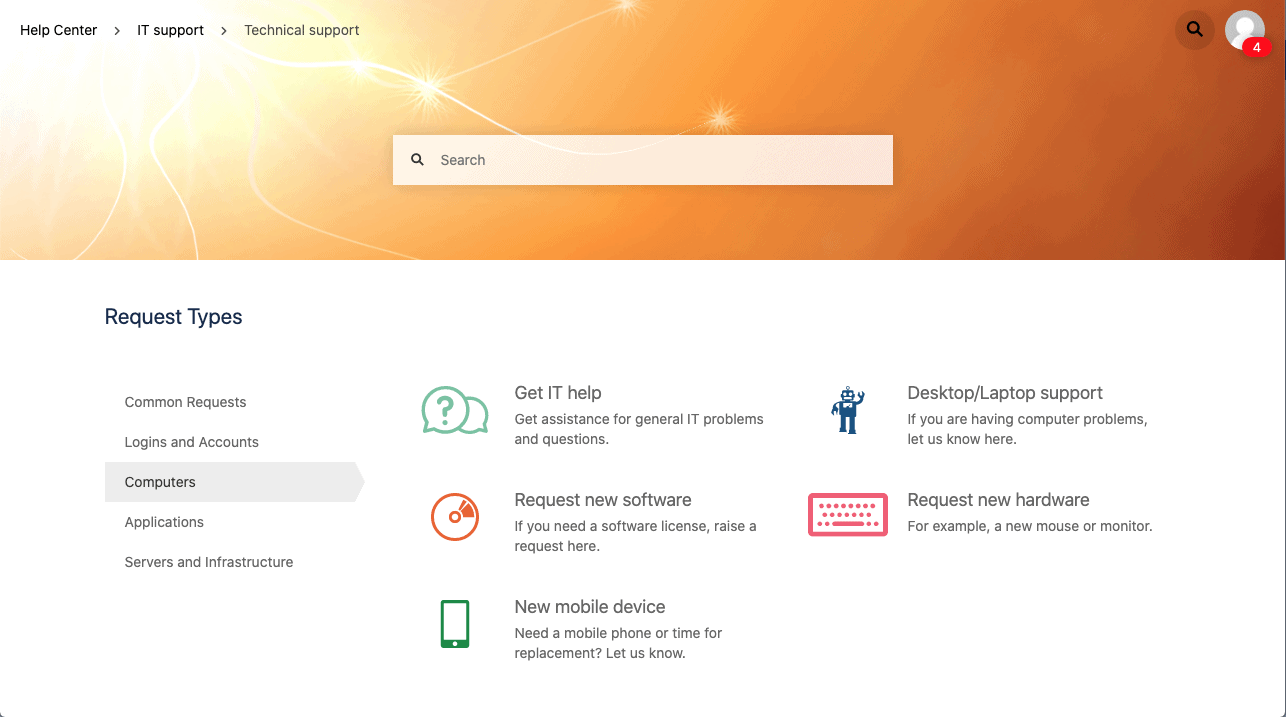 admins' jira service desk security