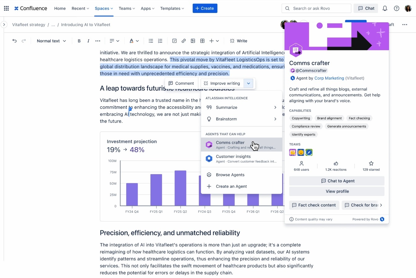 Atlassian Rovo Interface How Atlassian Rovo is Transforming Jira and the Ecosystem