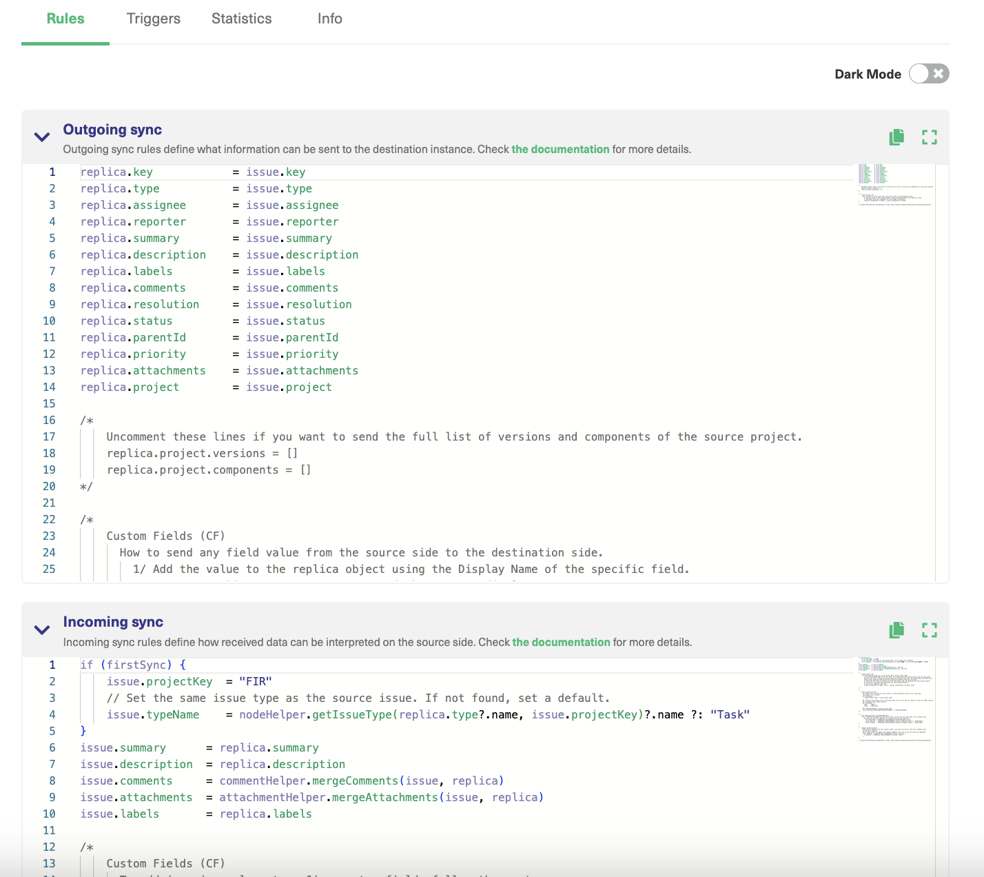 azure devops jira sync rules