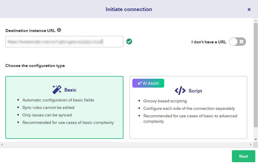 Exalate integration modes 